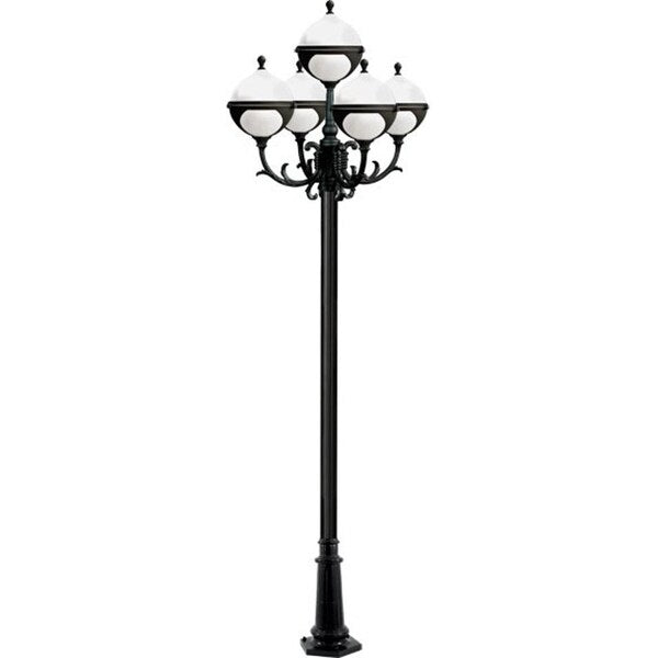 Fixture, Post, 9705, W, Natalie, 5 Light