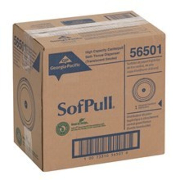 Sofpull Toilet Paper Dispenser, Centerpull, (1) Roll