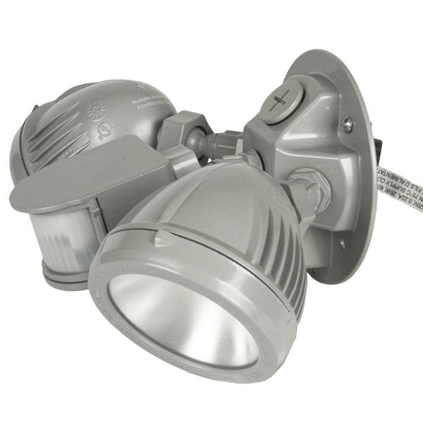 Weatherproof LED Flood Light Kit, Gray