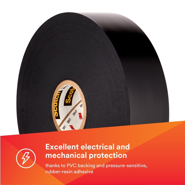 Electrical Tape, 8.5 mil, 2