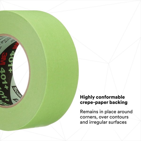 Masking Tape, Green, 1-7/8