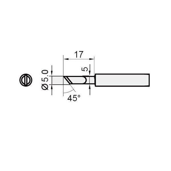 Knife Replc. Tip for SS206EU and SS207EU
