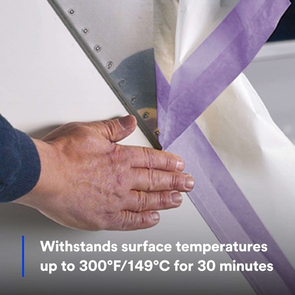 Masking Tape, 18mm W, Rubber Adhesive, PK48