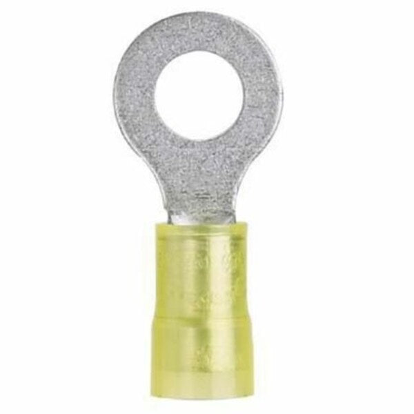 12-10 AWG Nylon Ring Terminal #10 Stud PK50