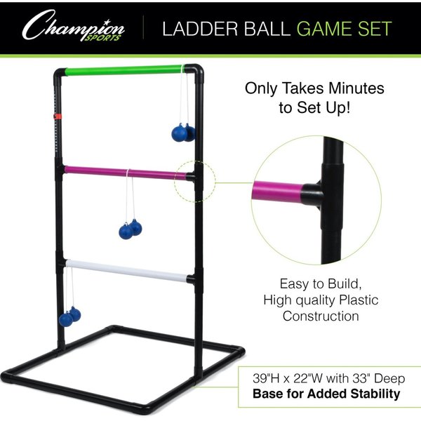 Ladder Golf Set, w/Case