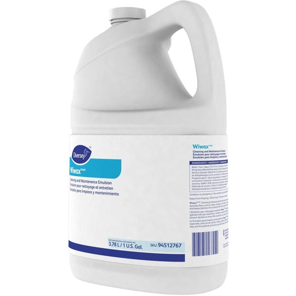 Floor Cleaner, 1 gal., Floral, White