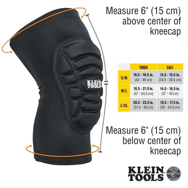 Lightweight Knee Pad Sleeves, S/M
