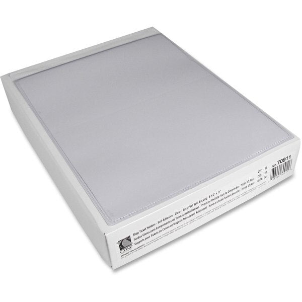 Self Adhesive Holder, Vinyl, PK50
