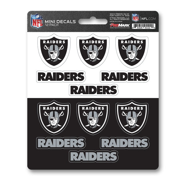 NFL Las Vegas Raiders Mini Decal Sticker