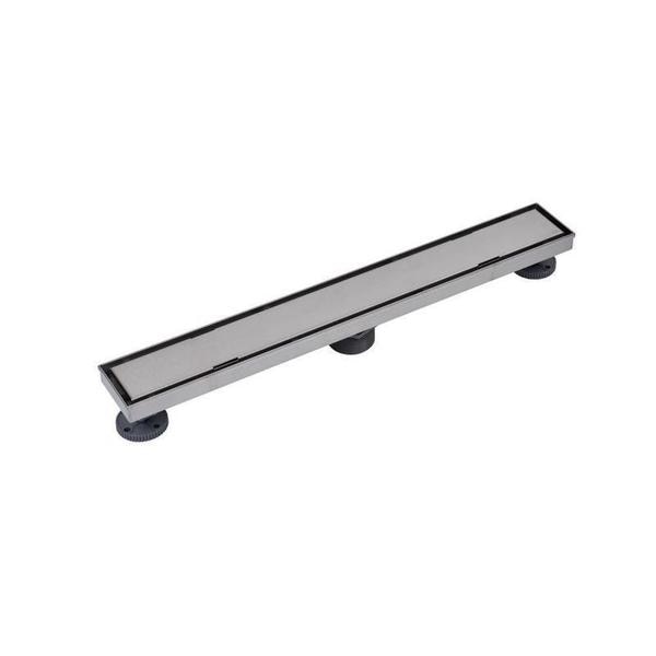 Designlineâ¢ 24 in. Stainless Steel Linear Shower Drain Tile-in Grate