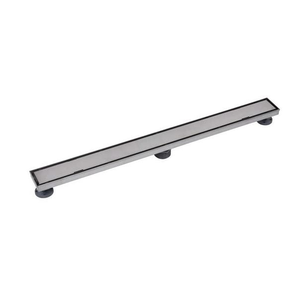 Designlineâ¢ 36 in. Stainless Steel Linear Shower Drain Tile-in Grate