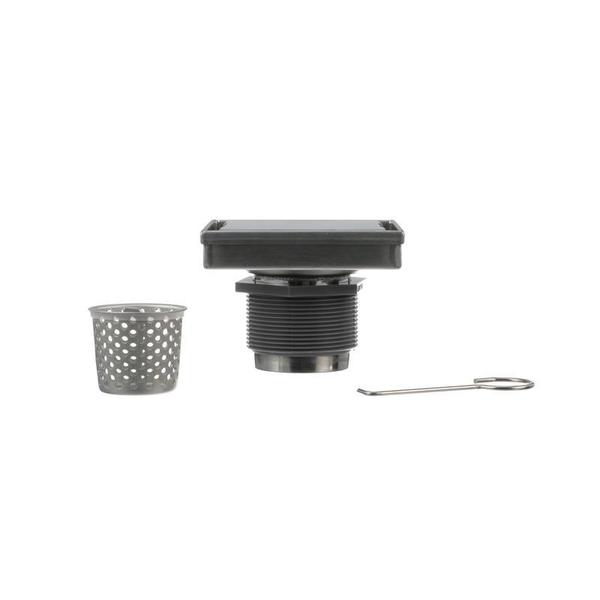 Designlineâ¢ 4 in. x 4 in. Square Drain Tile-in Grate