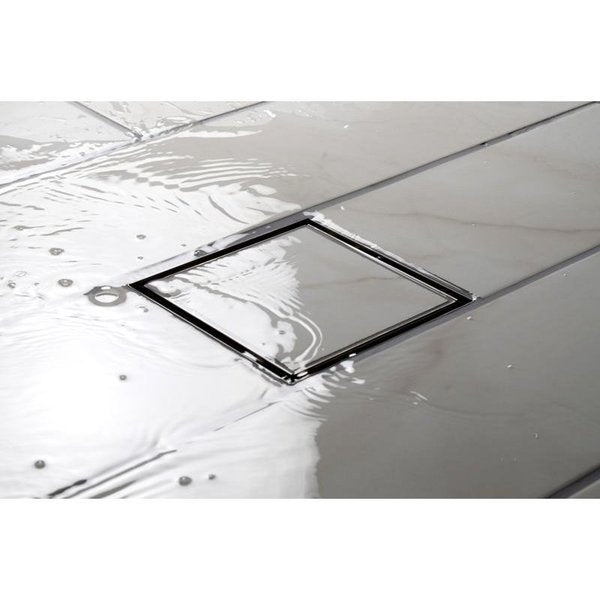 Designlineâ¢ 6 in. x 6 in. Square Drain Tile-in Grate