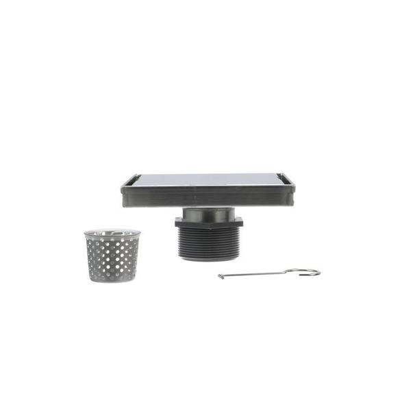 Designlineâ¢ 6 in. x 6 in. Square Drain Tile-in Grate