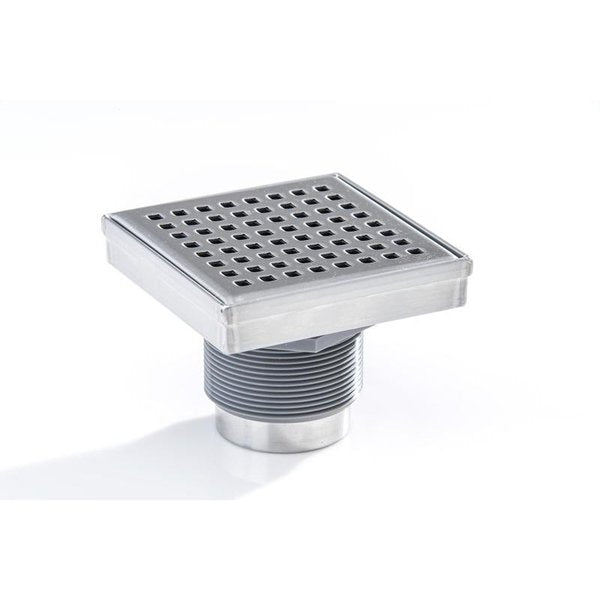 Designlineâ¢ 4 in. x 4 in. Square Drain Square Grate