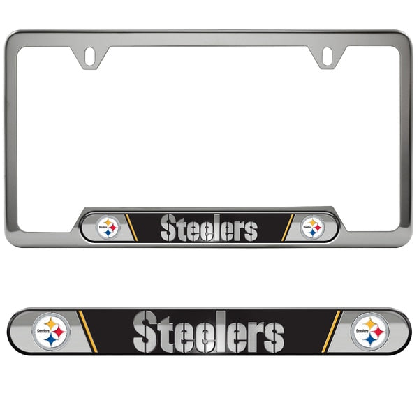 NFL Pittsburgh Steelers Embossed License Plate Frame