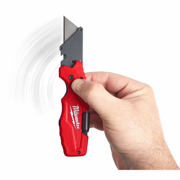 Folding Utility Knife, Manual Retraction, Straight, Wire Stripping, Bit Holding, Bottle Opening