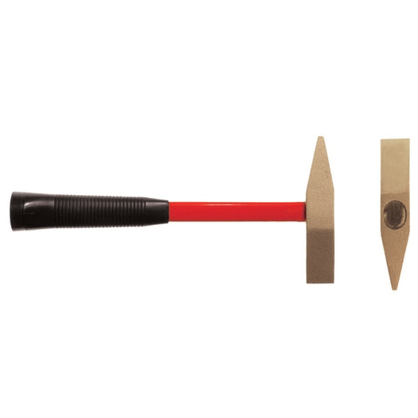 Non Sparking Hammer, Scaling, 1 lb, Aluminum Bronze
