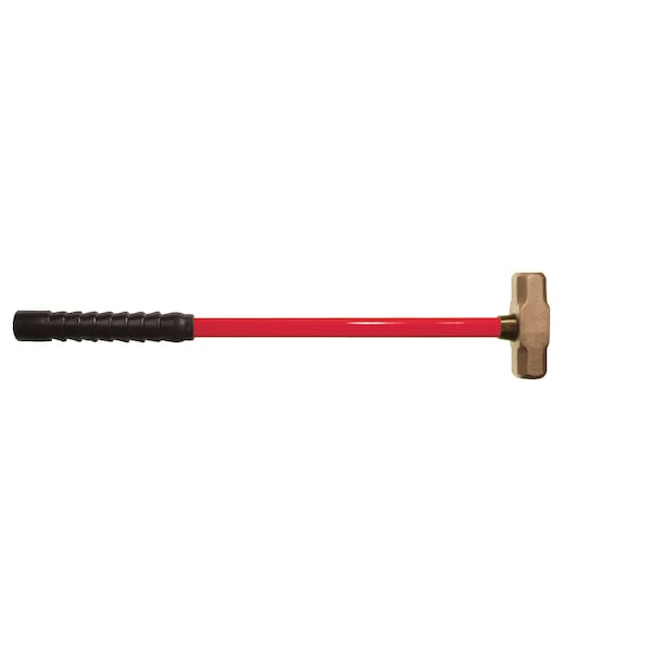 Non Sparking Hammer, Sledge, 5 lbs, Aluminum Bronze