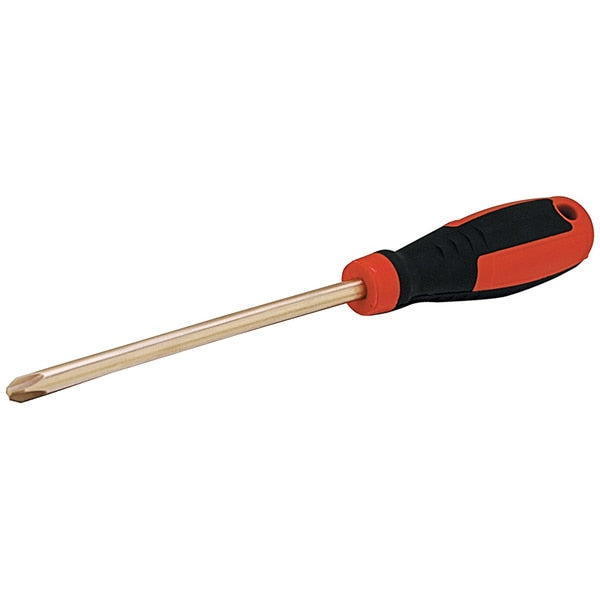 Non Sparking Phillips Screwdriver, 3-3/16in, Beryllium Copper
