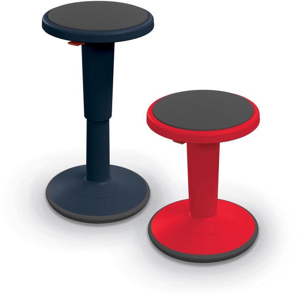 Grow Stool, Height Adjustable, Tall, Navy