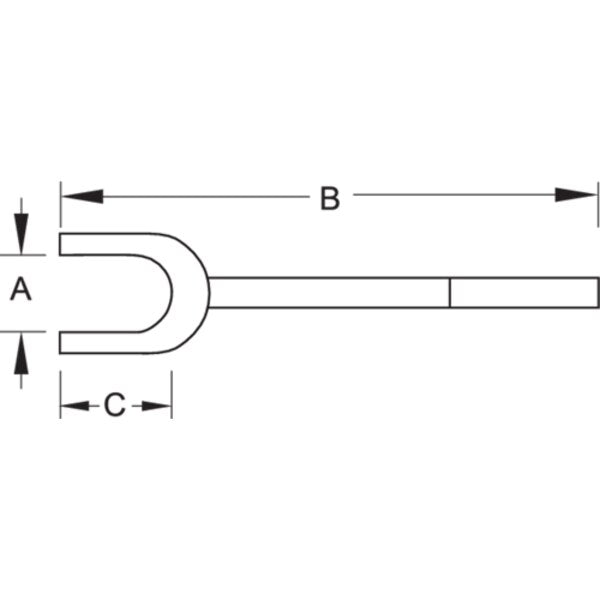 Dismantling/Assembly Fork, 29mm