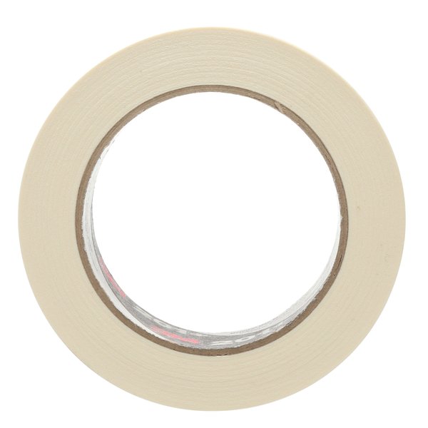 Masking Tape, Tan, 1-13/32 in x 60yd, PK24