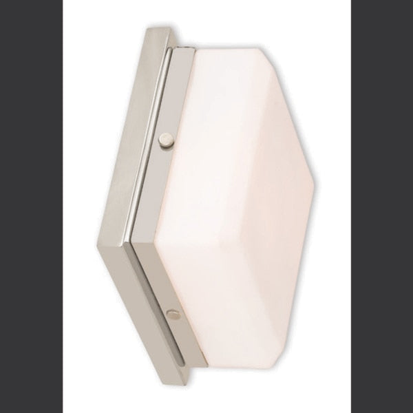 Allure 2 Light Polished Nickel ADA Wall Sconce/Ceiling Mount