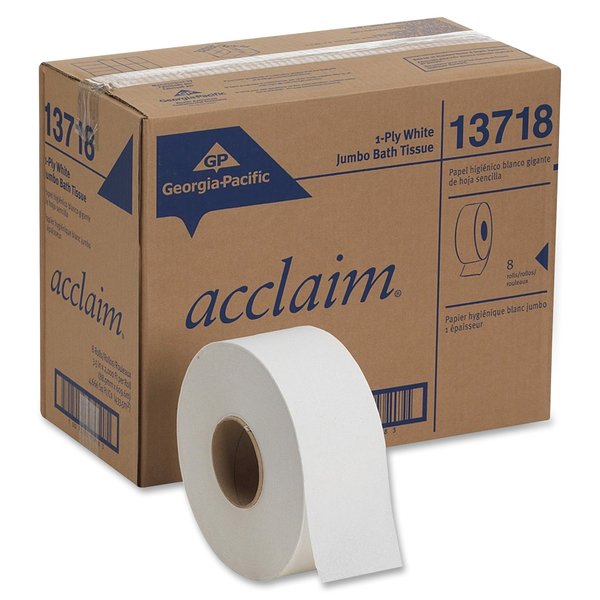 Toilet Paper, Continuous Roll, 8 PK