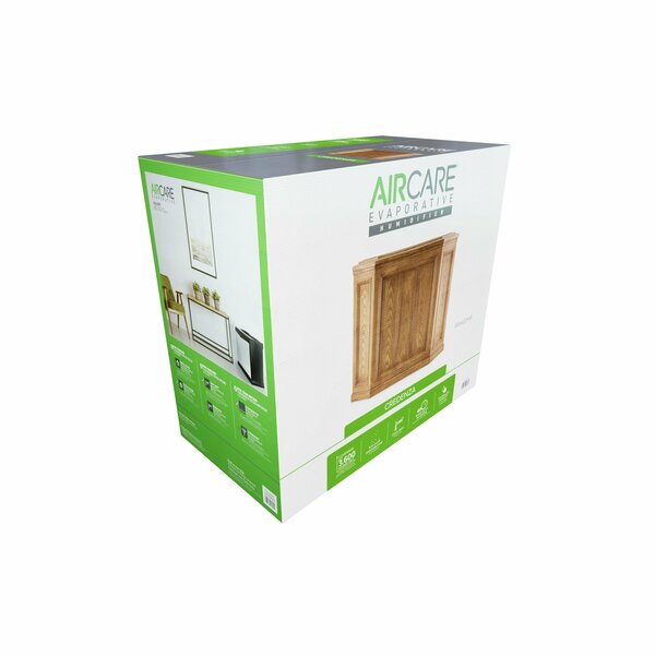 Evaporative Humidifier, Portable, 5.6 gal, 3,600 sq. ft., Light Oak