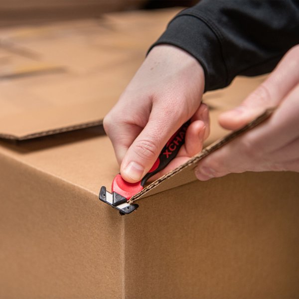 Safety Cutter, Fixed Blade, Safety Recessed, Boxes; Film; Tape