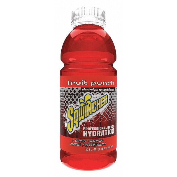 Sports Drink, Regular, 20 oz ready to drink, Fruit Punch, 24 Pack