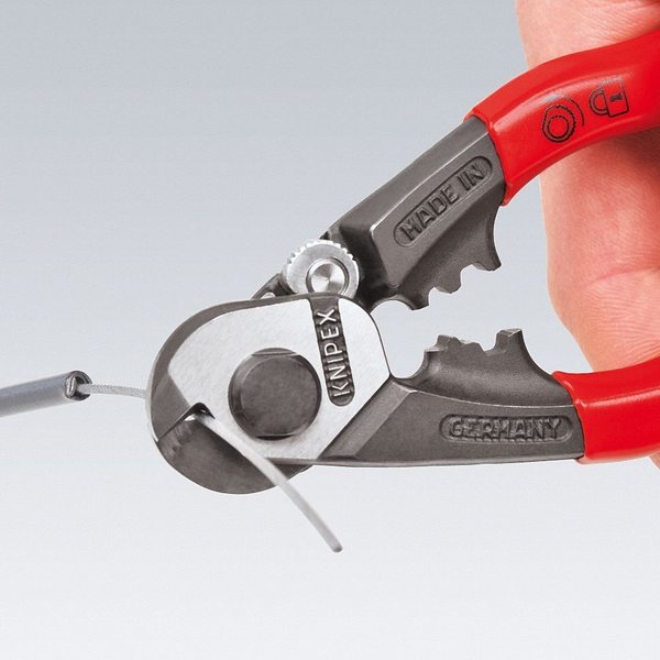 Wire Rope Cutter, Center Cut, 7 1/2 in