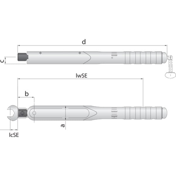 Torque Wrench Dremometer, A-Se A+S 9X12