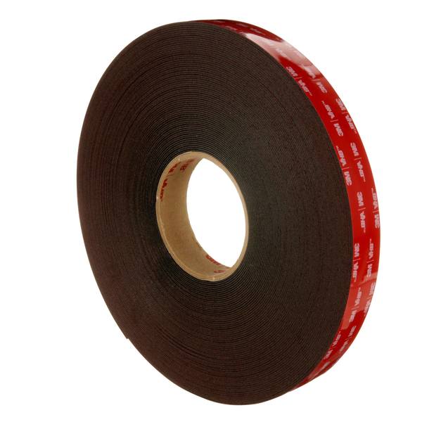 Double Sided VHB Tape, Foam, Black, PK9