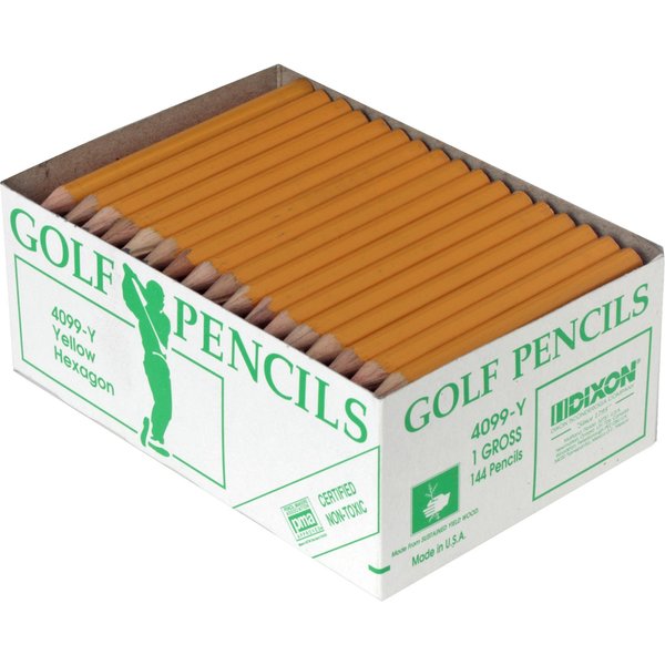 Pencil, Golf, Yew, 144Ct