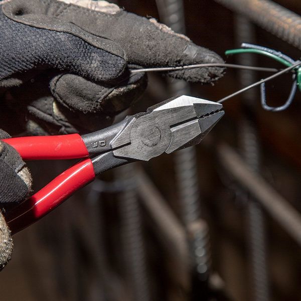 Ironworker's Pliers, Aggressive Knurl, 9-Inch