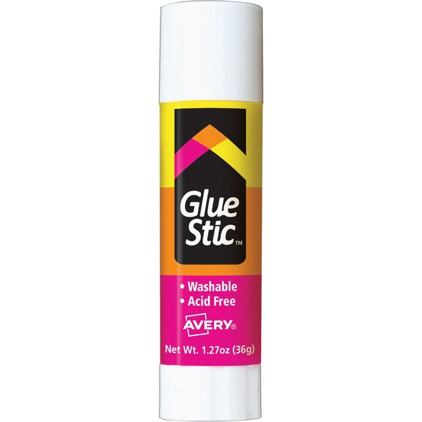 Stick, Glue, 1.27 oz., Clear, PK6