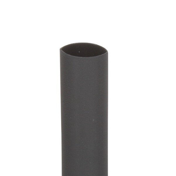 Shrink Tubing, 0.5in ID, Black, 4ft, PK12