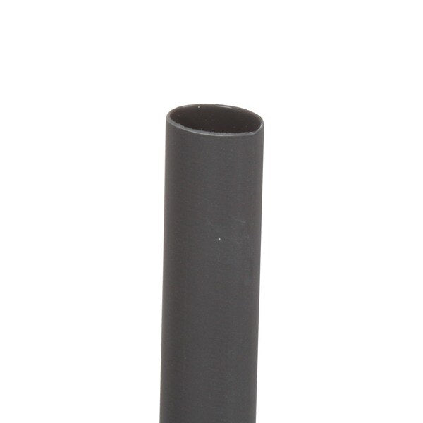 Shrink Tubing, 0.5in ID, Black, 4ft, PK12