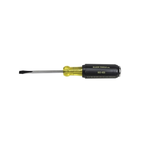 Demolition Slotted Screwdriver 1/4 in Round