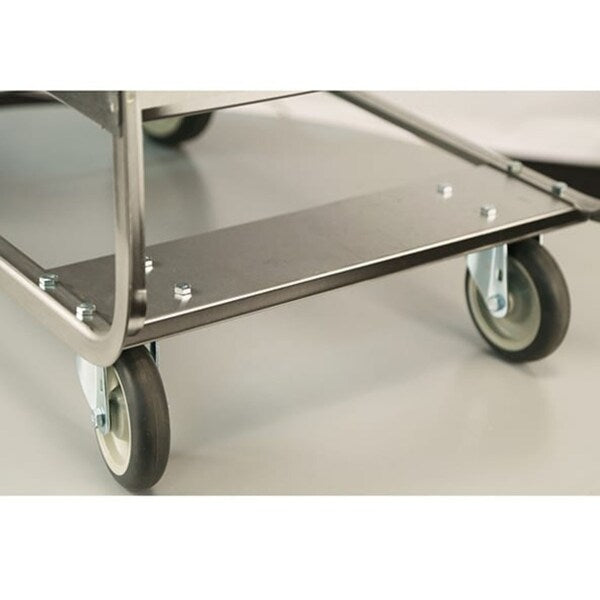 Stainless Steel Utility Cart; 700 Lb Capacity, 2 Shelf, 18