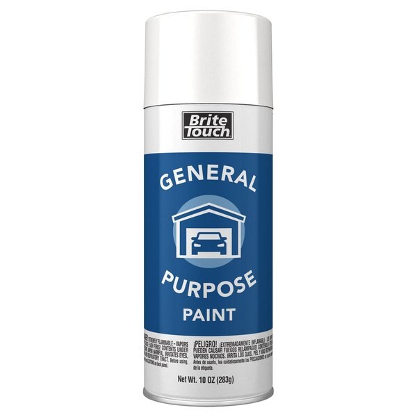 Spray Paint, White, Gloss, 16 oz