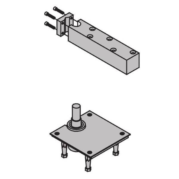 Satin Brass Pivot 7259BTM4