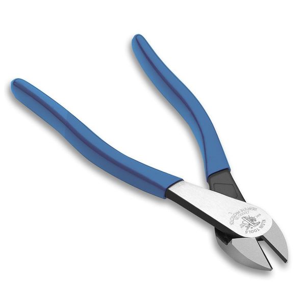 8 in 2000 High Leverage Diagonal Cutting Plier Standard Cut Oval Nose Uninsulated