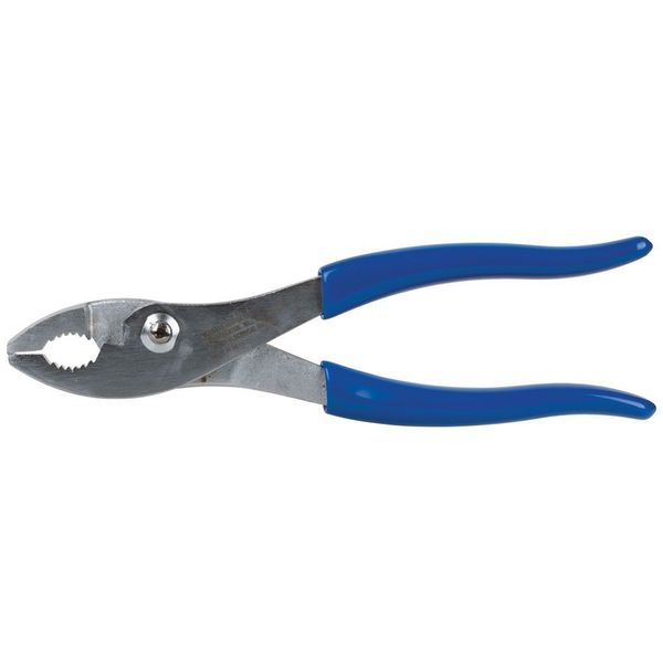 8 in Slip Joint Plier, Tether Capable, 1.25 in Jaw