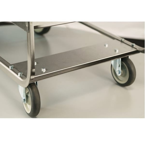 Stainless Steel Utility Cart; 700 Lb Capacity, 3 Shelf, 21