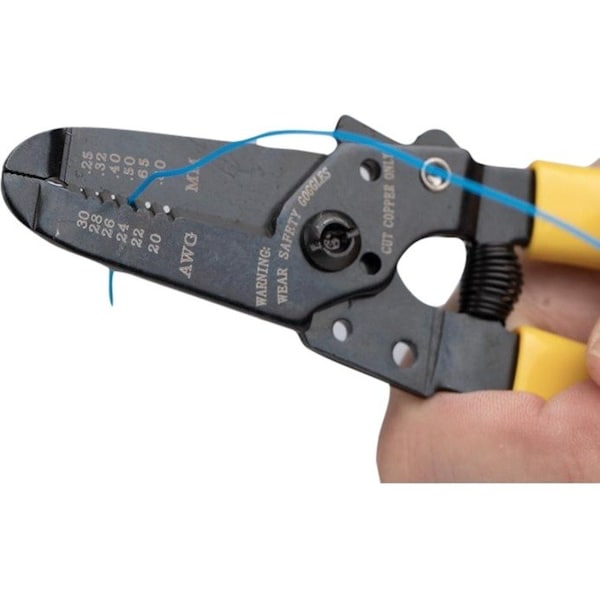 6 3/4 in Wire Stripper/Cutter 20 to 30 AWG