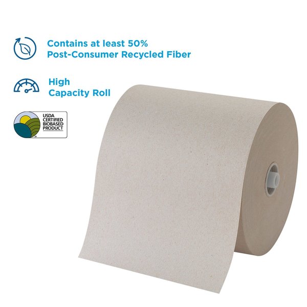 Pacific Blue Ultra Hardwound Paper Towels, 1, 1, 1150 ft, Brown, 3 PK