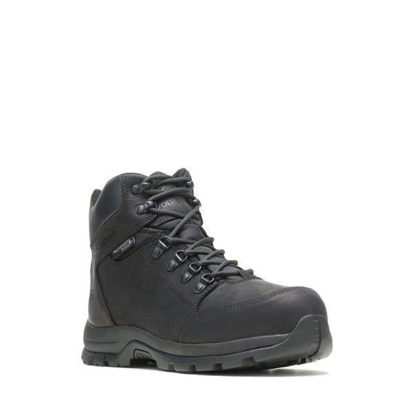 Size 10 1/2 Men's 6 in Work Boot Steel Work Boots, Black